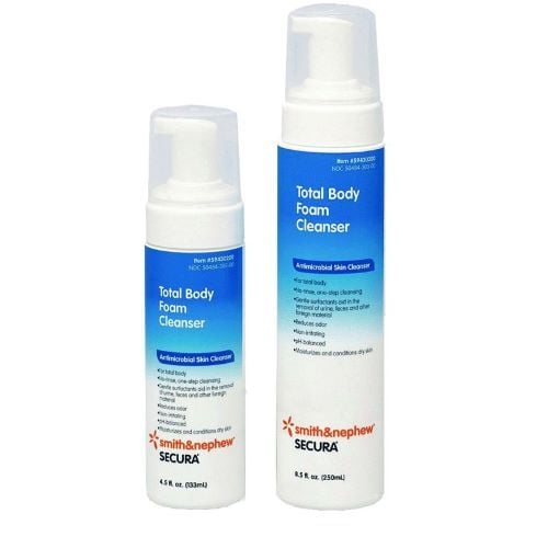 Smith & Nephew Secura Total Body Foam Cleanser | 59430200, 59430300