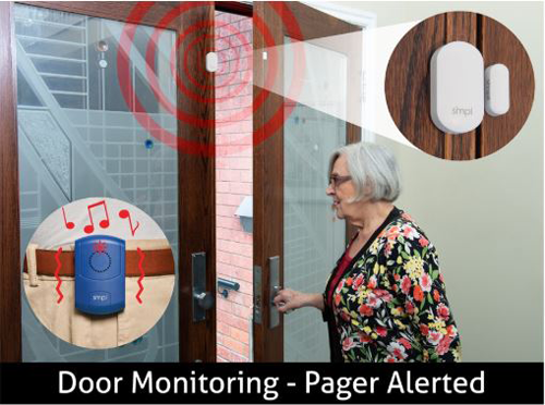 Image 3 of smpl Wander Alert Motion Sensor