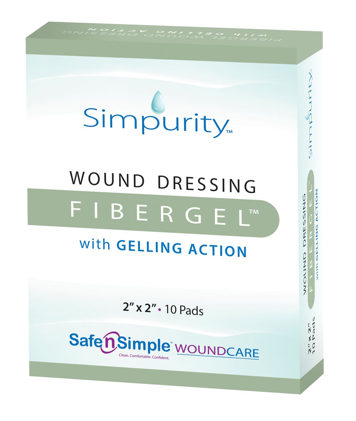 Image 1 of Simpurity Wound Dressing Fibergel