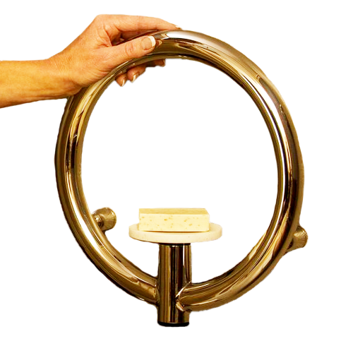 Invisia Accent Ring Soap Holder Grab Bar