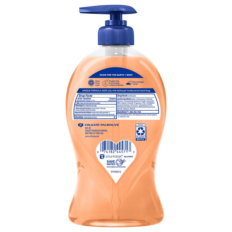 Image 2 of Softsoap Antibacterial Liquid Hand Soap Crisp Clean