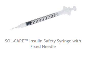 1 ml Fixed Needle for Insulin