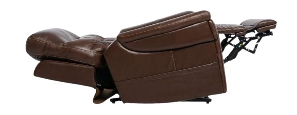 Sorrento Leather Coffee - Profile Reclined
