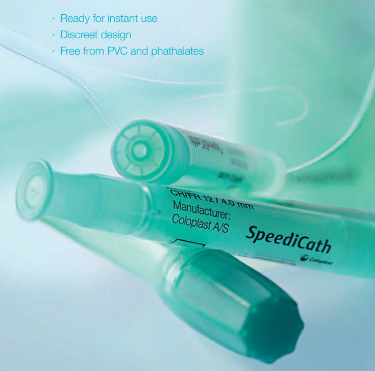 SpeediCath Compact Design Features