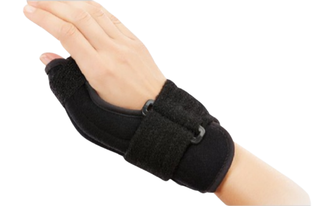 Image 2 of DJO Thumb Splint with Terry Liner, Left or Right Hand