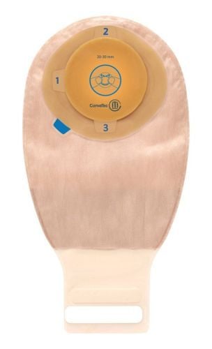 Image 1 of Esteem Plus One-Piece Drainable Pouch with Moldable Stomahesive Skin Barrier Transparent
