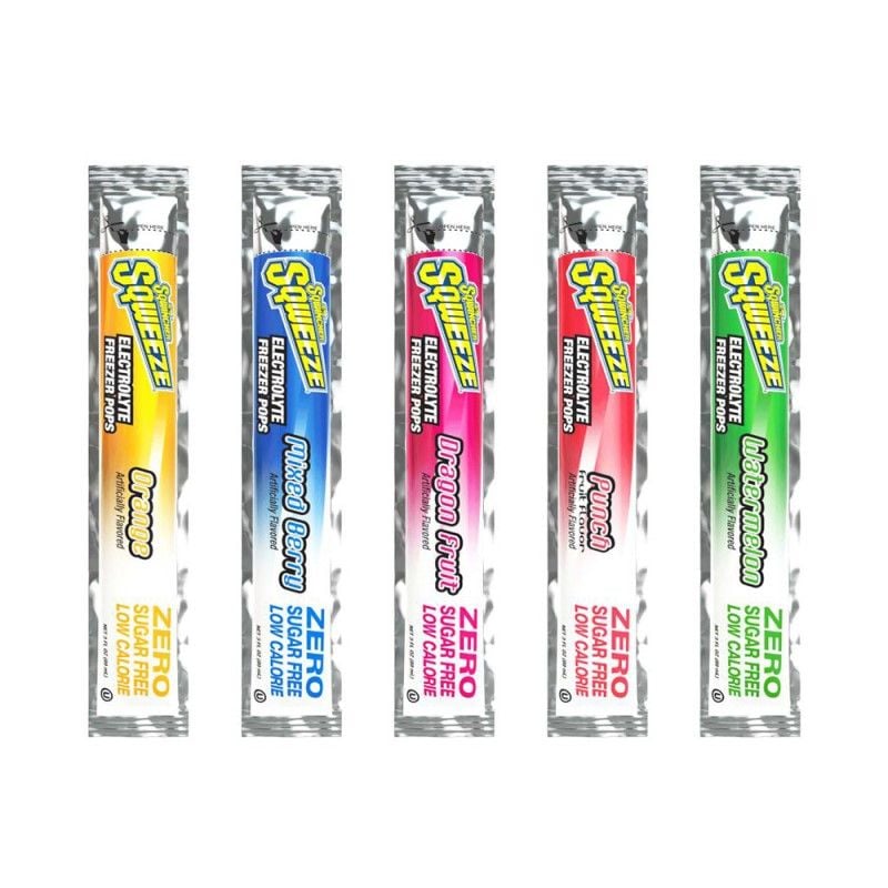 Sqweeze Electrolyte Freezer Pops