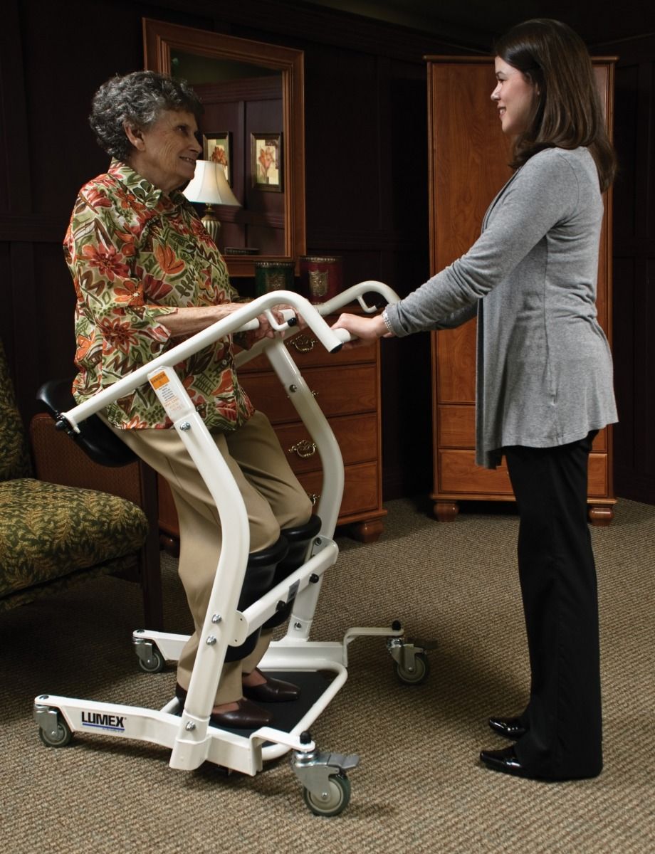 Split-Seat Patient Lift