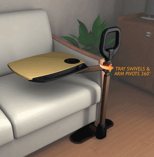 Table over Couch