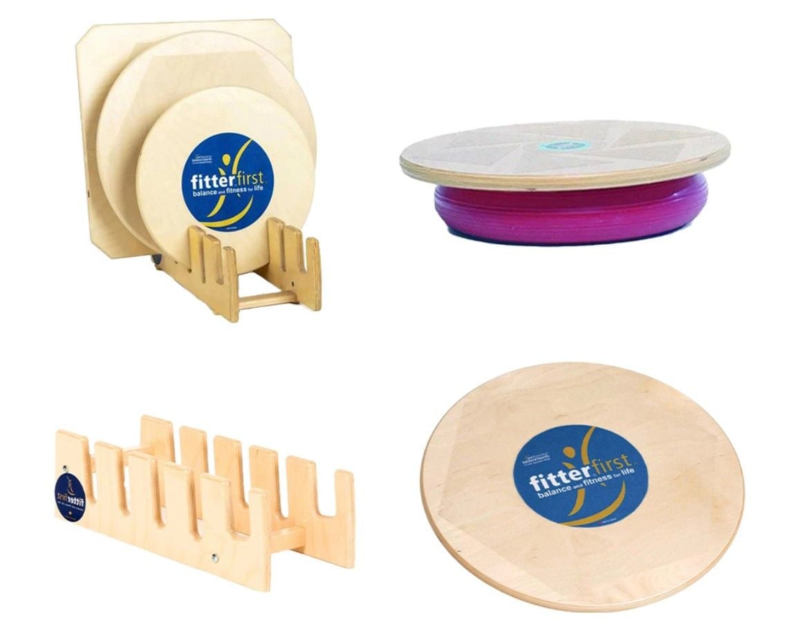 Set De Stoppers 'Clip On' Daffy Boards - Pour Balance Board Planche D 887760
