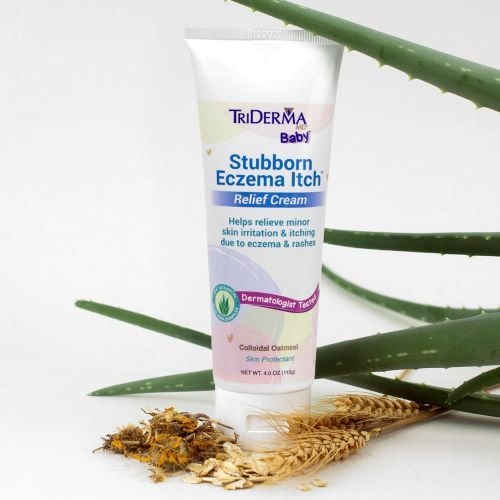 Triderma Stubborn Exzema Itch Relief Cream With Oats and Aloe