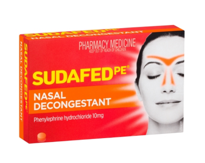 SUDAFED PE Nasal Decongestant, 18 Count