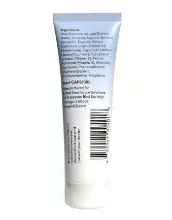 Back of bottle