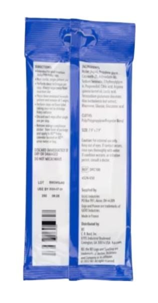 Back of Packaging