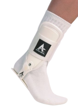 Image 1 of Active Ankle T2 Rigid Ankle Brace - White or Black