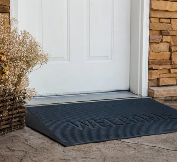 Welcome Ramp Outside of Door