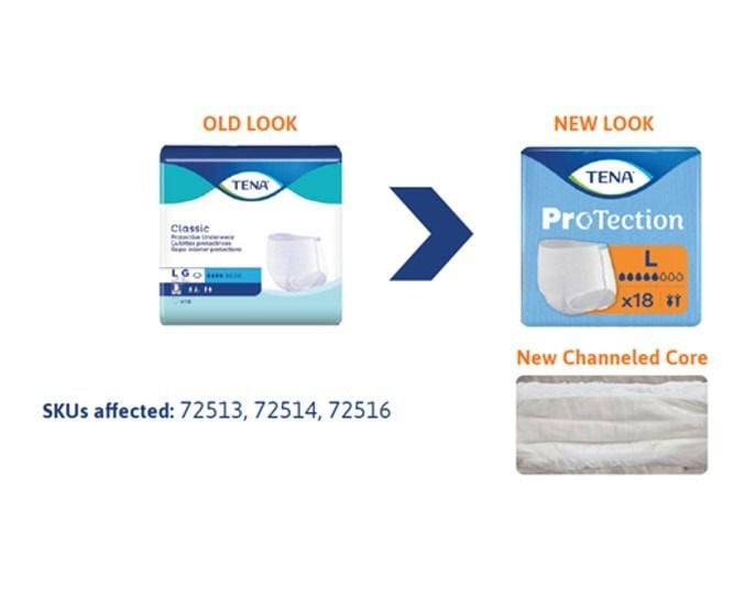 TENA Classic New Look
