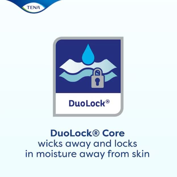 DuoLock Core Wicks Away and Locks in Moisture Away From Skin