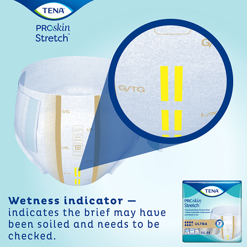 Wetness Indicator Alerts Caregivers