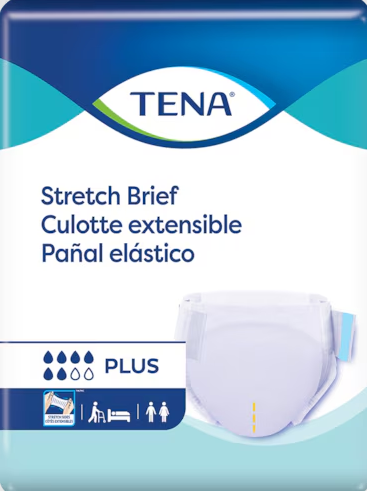 TENA Stretch Plus Incontinence Briefs