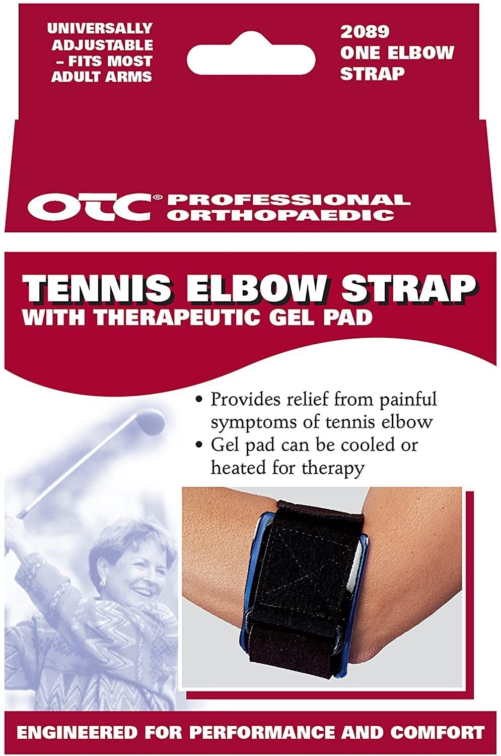 Image 3 of OTC Tennis Elbow Strap with Gel Pad