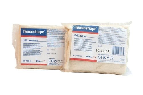 Tensoshape Stockings in their packaging.