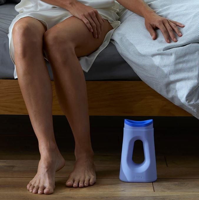 Blue Loona Female Urinal Under Bed