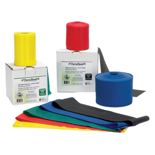 Image 1 of TheraBand Latex-Free Professional Resistance Bands - 25/50 Yds.