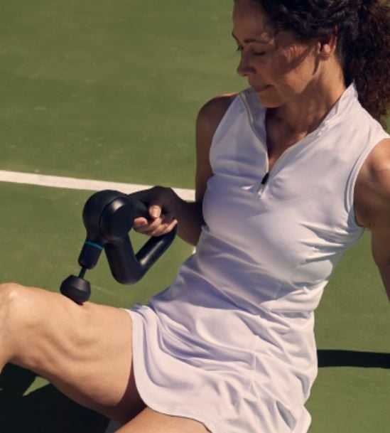 Prime Massager on Thigh