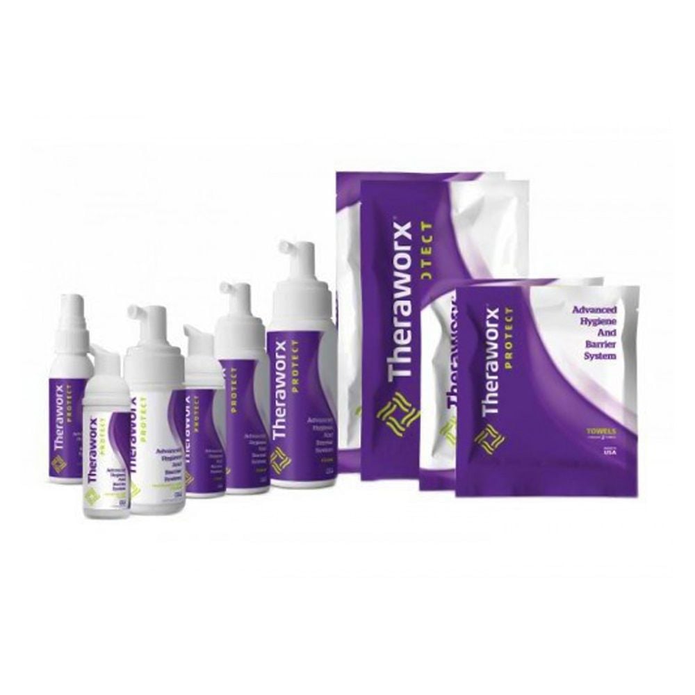 Theraworx Protect Advanced Hygiene and Barrier System Family