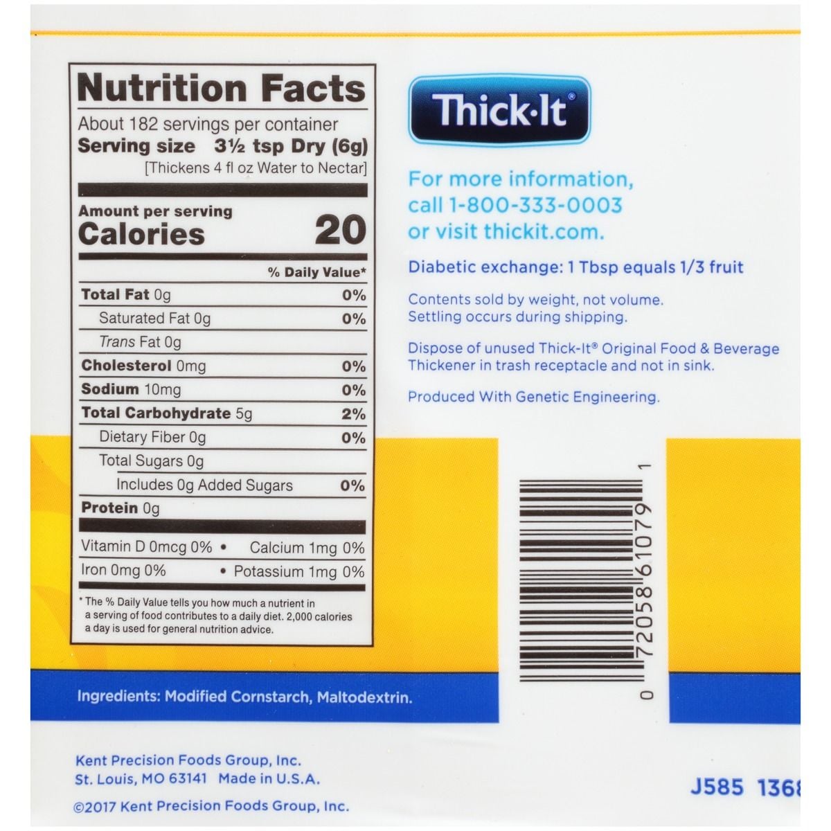 Nutrition Facts