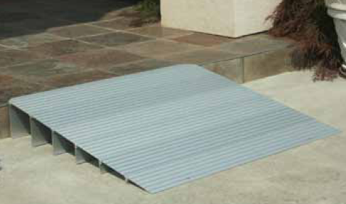 Ramp being used in home