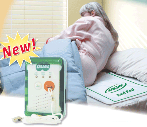 Dual Fall Monitor Alarm Magnet and Bed Sensor Pad