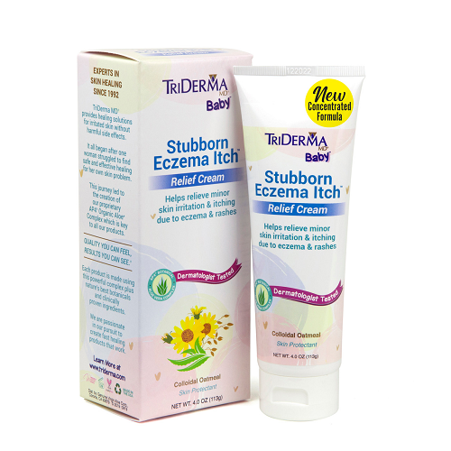 Stubborn Eczema Itch Relief Cream - Tube and Box