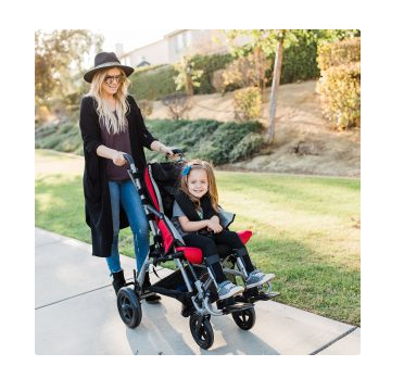 Trotter Stroller in Use