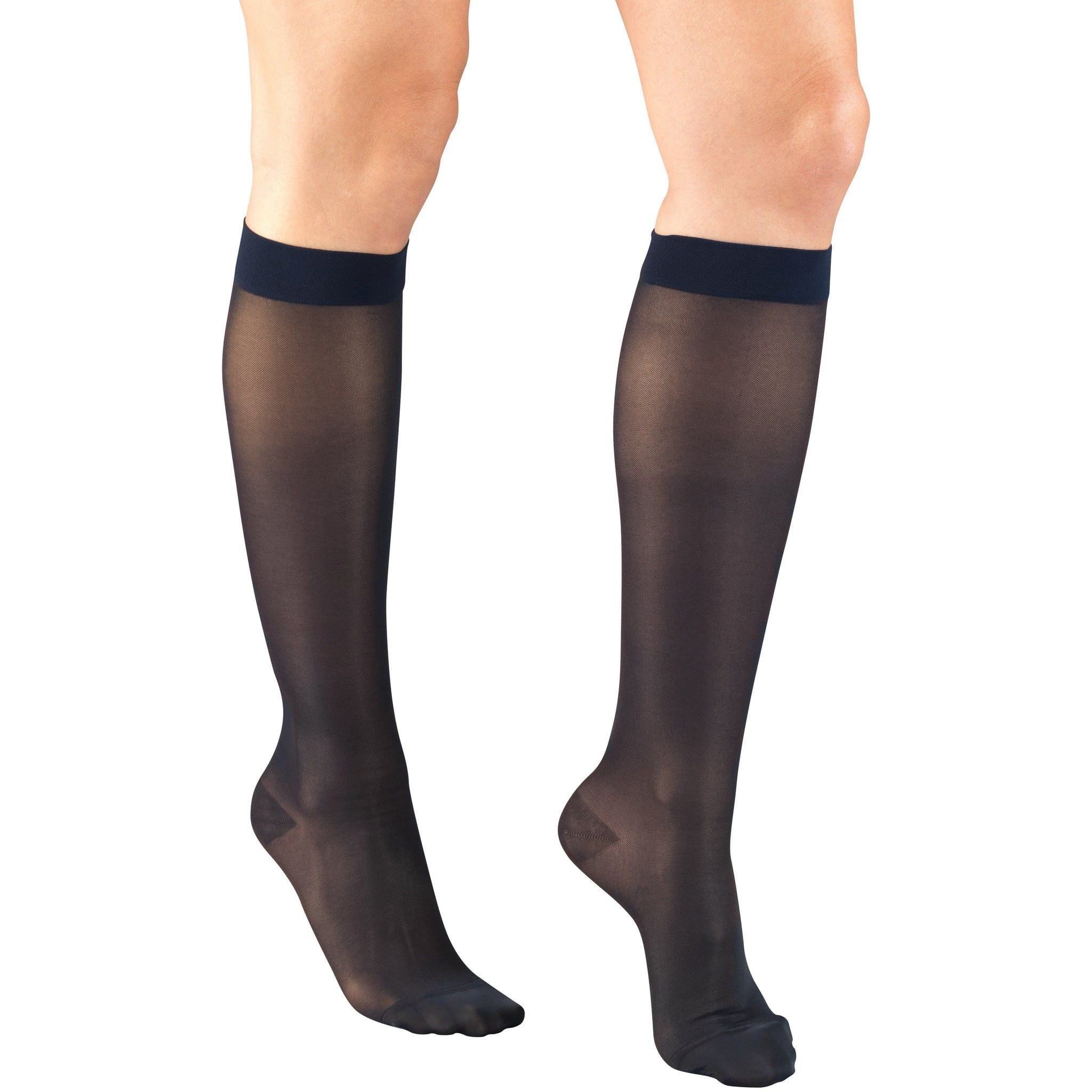 TRUFORM Women's Lites Knee High Support Stockings 15-20 mmHg