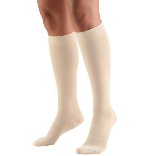 Beige Knee High, Closed Toe