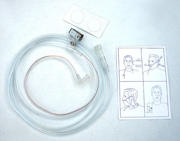 Image 4 of Uni-Flo2 7 Ft. Nasal Cannula