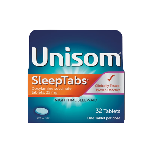 Unisom SleepTabs Nighttime Sleep-Aid, 32 tablets
