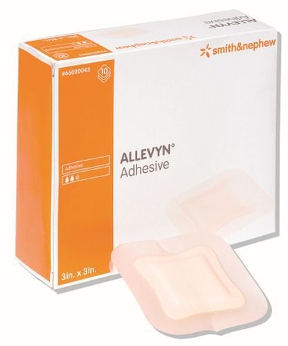Image 1 of Allevyn Adhesive 66020045 | 7 x 7 Inch (6 x 6 Inch pad)