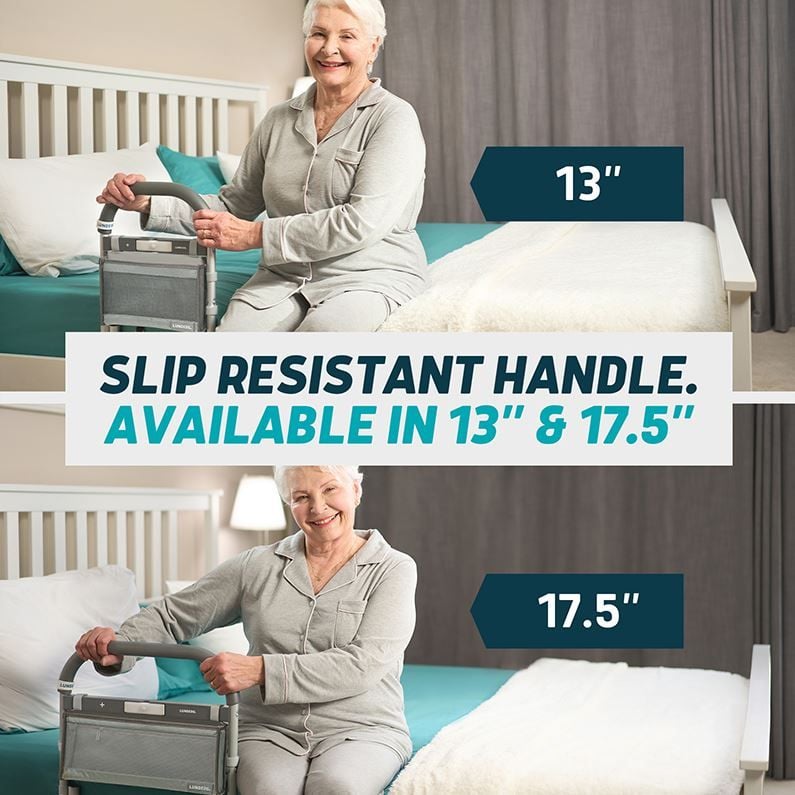 With Storage Bag | Slip-Resistant Handle. Available in 13 & 17.5 Inches