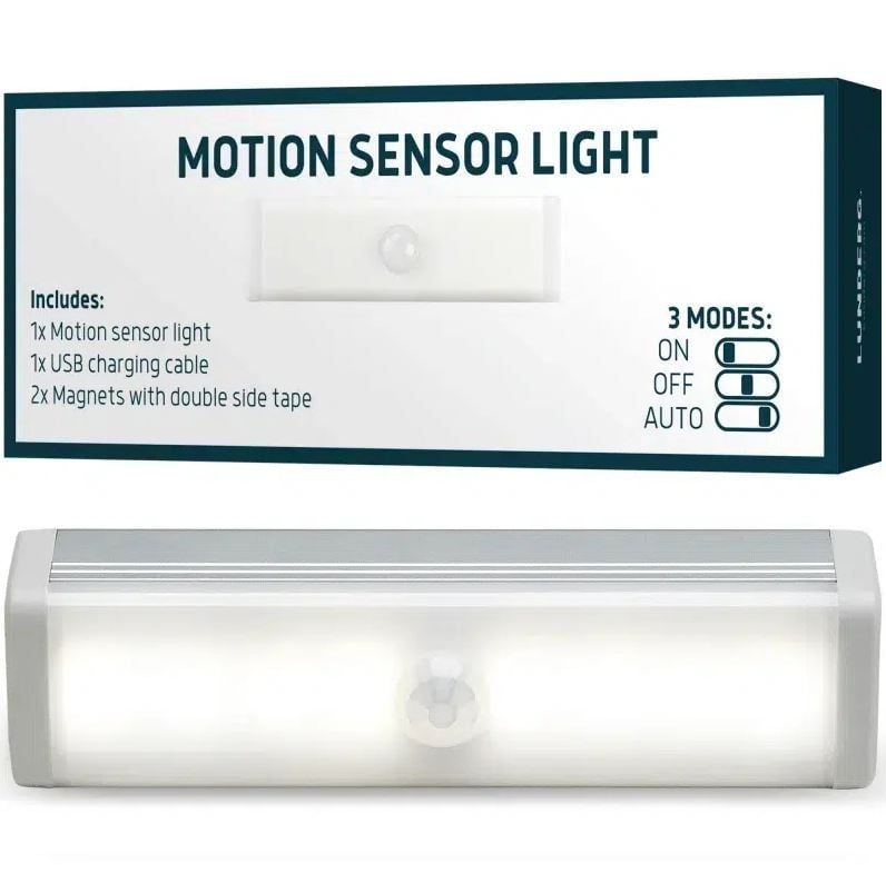 Motion Sensor Light and Packaging