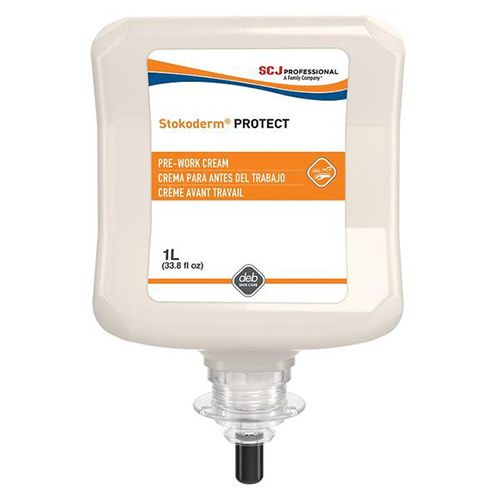 1 Liter Refill Cartridge of Stocoderm Protect Pre-Work Cream
