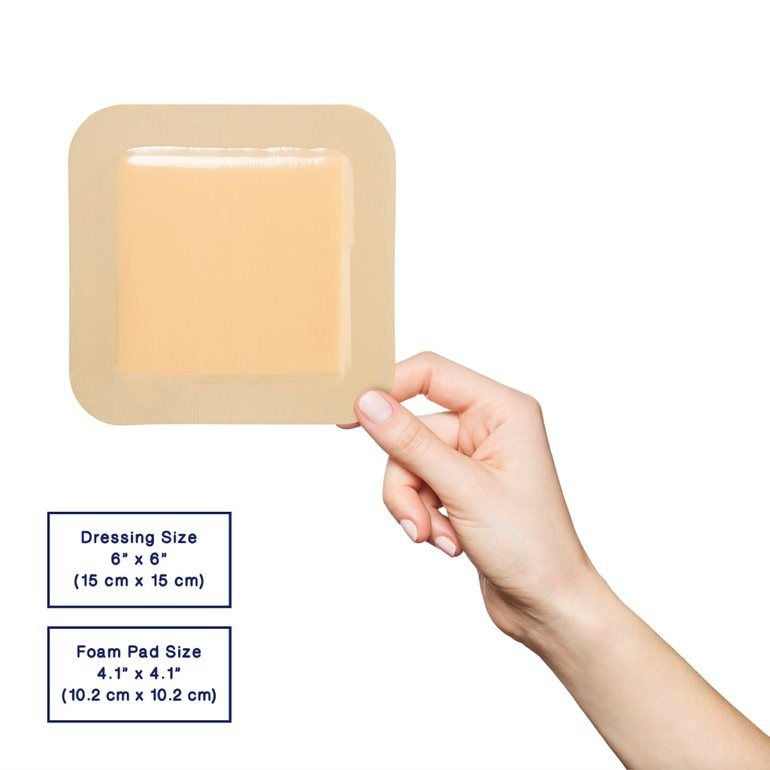 Image 5 of MedVance Bordered Foam Dressing