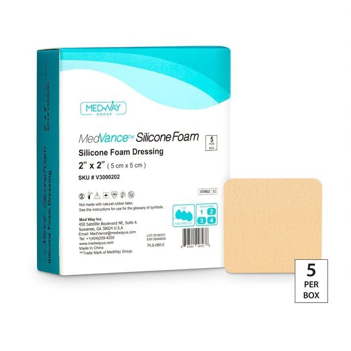 Image 4 of MedVance Silicone Foam Dressing