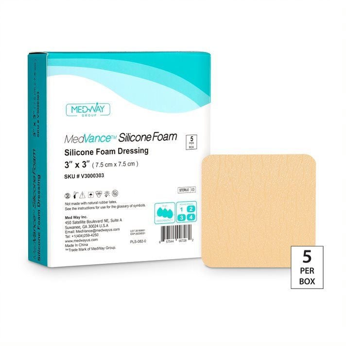Image 6 of MedVance Silicone Foam Dressing