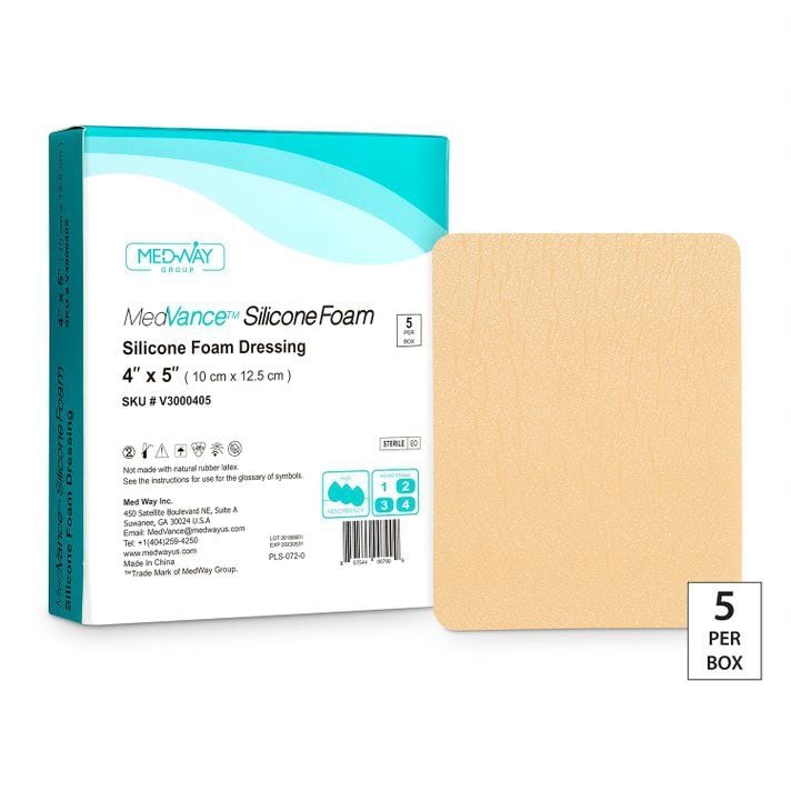 Image 10 of MedVance Silicone Foam Dressing