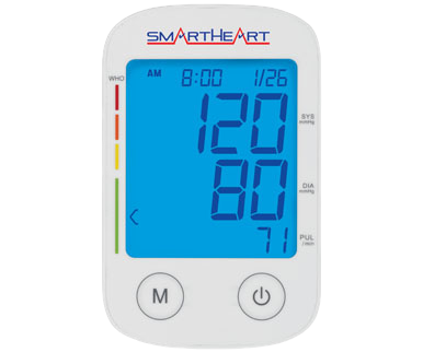 Smartheart Automatic Digital Blood Pressure Arm Monitor - 01-554 by Veridian Healthcare.