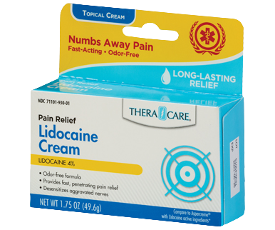 TheraCare Lidocaine Cream