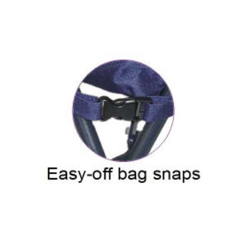 Bag Snaps for Easy On - Easy Off